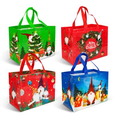 Pungă decorativă pentru cadouri – 31 x 25 x 17 cm – 4 modele – material textil nețesut Best CarHome