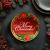 Tavă decorativă din plastic – model „Merry Christmas” – 22 cm Best CarHome