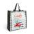 Geantă cadou decorativă – model negru cu camion roșu – 45 x 44 x 19 cm Best CarHome