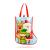 Cizmă decorativă tip geantă cadou – albastră, cu Moș și ren – 33 cm Best CarHome