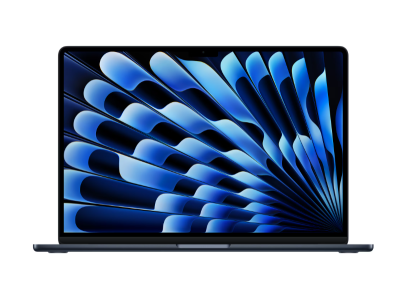 MacBook Air 15.3" Retina/Apple M4 (CPU 10-core, GPU 10-core,NeuralEngine 16-core)/16GB/256GB - Midnight - US English (2025) (cto from MW1L3RO/A) NewTechnology Media