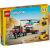 LEGO Camioneta cu platforma si elicopter Quality Brand
