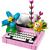 LEGO Masina de scris cu flori Quality Brand