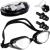 Ochelari inot, pentru copii, antiaburire, cu accesorii, curea 36-40 cm, Isotrade GartenVIP DiyLine
