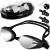 Ochelari inot, pentru copii, antiaburire, cu accesorii, curea 36-40 cm, Isotrade GartenVIP DiyLine