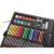 Set pictura si desen pentru copii, trusa plastic neagra, 168 piese, Isotrade GartenVIP DiyLine