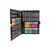 Set pictura si desen pentru copii, trusa plastic neagra, 168 piese, Isotrade GartenVIP DiyLine