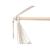 Hamac tip scaun, cu 2 perne, bej, max 100 kg, 100x130 cm GartenVIP DiyLine