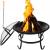Gratar gradina, grill rotund, metal, 56x47 cm GartenVIP DiyLine