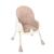 Scaun de masa pentru bebelusi, 3 in 1, roz, max 20 kg, 60x75x92 cm, Kruzzel GartenVIP DiyLine