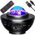 Lampa de noptiera cu proiector, muzicala, LED, telecomanda, bluetooth, incarcare USB, negru, 17x13 cm, Isotrade GartenVIP DiyLine