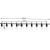 Ghirlanda tip sirag de becuri, LED, 220-240V, IP44, 6 cm, 4.65 m GartenVIP DiyLine