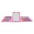 Set pictura si desen pentru copii, trusa plastic, roz, 208 piese, 41x5x31 cm GartenVIP DiyLine