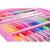 Set pictura si desen pentru copii, trusa plastic, roz, 208 piese, 41x5x31 cm GartenVIP DiyLine