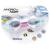 Ochelari inot, pentru copii, antiaburire, roz, curea 29-45 cm, Bestway GartenVIP DiyLine