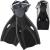 Labe de inot, inotatoare, silicon, negru, marime reglabila 37-41, 41x22 cm, Bestway  GartenVIP DiyLine