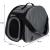 Geanta pentru transport caine/pisica, spuma EVA, gri, max 6 kg, 43x27x32 cm GartenVIP DiyLine