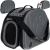 Geanta pentru transport caine/pisica, spuma EVA, gri, max 6 kg, 43x27x32 cm GartenVIP DiyLine