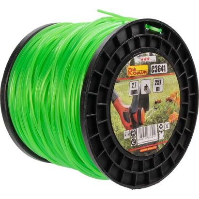 Fir rezerva motocoasa, trimmer, tip stea, 2.7 mm x 257 m, Richmann GartenVIP DiyLine