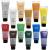 Set culori acrilice pentru pictura, 12 bucati, 100 ml, Maaleo GartenVIP DiyLine
