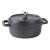 Oala de aluminiu cu capac, negru, 2.2 L, 20 cm, Verk Group GartenVIP DiyLine