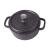 Oala de aluminiu cu capac, negru, 2.2 L, 20 cm, Verk Group GartenVIP DiyLine