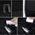 Geanta pentru cosmetice/accesorii baie, Soulima, poliester, PVC, EVA, neagra, 26x9x22.5 cm GartenVIP DiyLine