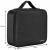 Geanta pentru cosmetice/accesorii baie, Soulima, poliester, PVC, EVA, neagra, 26x9x22.5 cm GartenVIP DiyLine