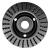 Disc circular slefuit, modelat, raspel, pentru lemn, plastic, cauciuc, beton celular, 125x22.2 mm, Dedra GartenVIP DiyLine
