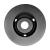 Disc circular slefuit, modelat, raspel, pentru lemn, plastic, cauciuc, beton celular, 125x22.2 mm, Dedra GartenVIP DiyLine
