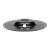 Disc circular slefuit, modelat, raspel, pentru lemn, plastic, cauciuc, beton celular, 125x22.2 mm, Dedra GartenVIP DiyLine