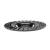 Disc circular slefuit, modelat, raspel, pentru lemn, plastic, cauciuc, beton celular, 125x22.2 mm, Dedra GartenVIP DiyLine