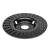 Disc circular slefuit, modelat, raspel, pentru lemn, plastic, cauciuc, beton celular, 125x22.2 mm, Dedra GartenVIP DiyLine