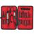 Set accesorii pentru ingrijirea fetei si a unghiilor, manichiura, pedichiura, Soulima, cu unghere, pile, foarfeca, 15 piese GartenVIP DiyLine