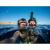 Masca snorkeling cu tub, Trizand, neagra, sistem antiaburire, suport camera, marime S/M GartenVIP DiyLine