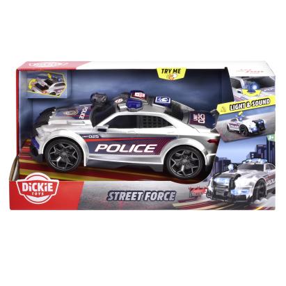 DICKIE TOYS MASINA DE POLITIE STREET FORCE CU LUMINI SI SUNETE 33CM SuperHeroes ToysZone
