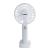 Leziter Ventilator portabil USB Galar cu suport, 4 W, 1200 mAh Mobalis Homvera