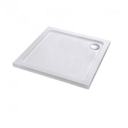 Leziter Cădiță de duș acrilică joasă pătrată Modena Slim 90x90 cm Mobalis Homvera