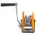 Powermat Troliu manual cu cablu metalic 454 kg 5 m PM-WRC-454T Mobalis Homvera