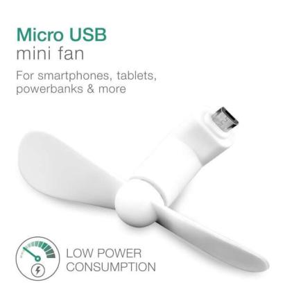 Leziter Mini ventilator portabil USB Digifan pentru mobil Mobalis Homvera