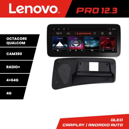 Navigatie Volvo S80 2006-2011 Lenovo PRO 4+64 12.3 inch qled android 4G DSP gps internet  8Core CarStore Technology