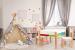 Homelux Set de mobilier pentru copii din lemn, cu masă și 2 scaune Mobalis Homvera
