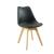 Leziter Set de masă Midori 6 1 negru Mobalis Homvera