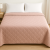 Cuvertura de pat velour, Somnart, 220x240 cm, cappucino Relax KipRoom