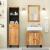Set mobilier de baie, 3 piese, lemn masiv de acacia GartenMobel Dekor