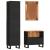 Set mobilier de baie, 3 piese, lemn masiv de acacia GartenMobel Dekor