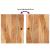 Set mobilier de baie, 4 piese, lemn masiv de acacia GartenMobel Dekor