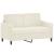Set de canapele, 3 piese, crem, catifea GartenMobel Dekor