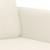 Set canapea 2 piese, crem, catifea GartenMobel Dekor