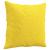 Set de canapele cu perne, 2 piese, galben deschis, textil GartenMobel Dekor